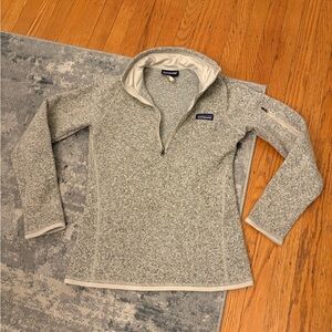 Patagonia Better Sweater Fleece 1/4 zip, Women’s XS, in Heathered Oatmeal